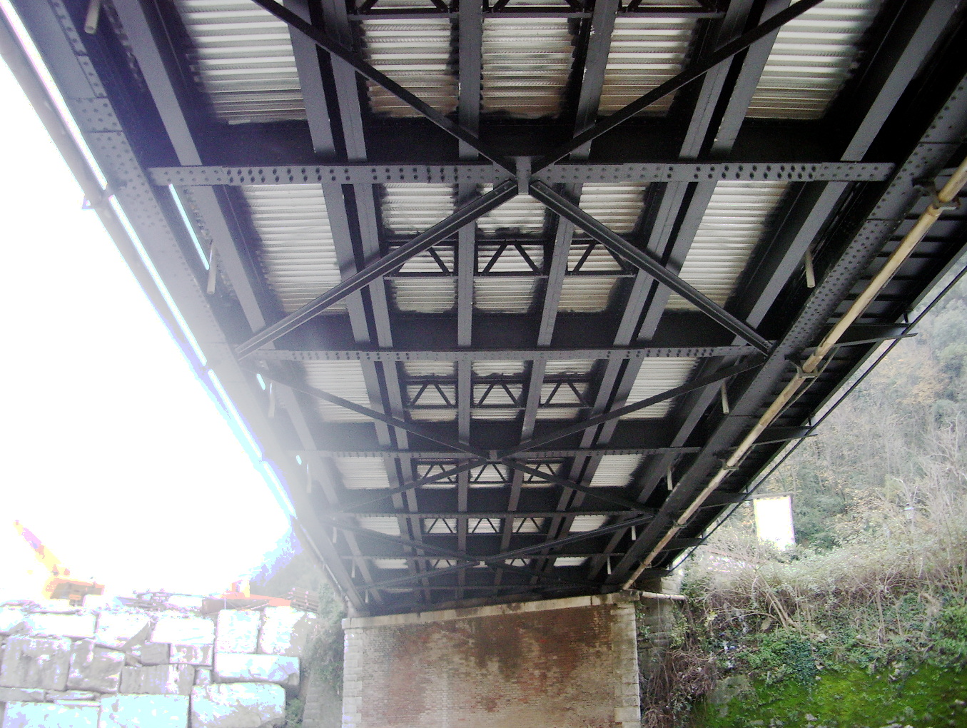 View fron under the bridge
